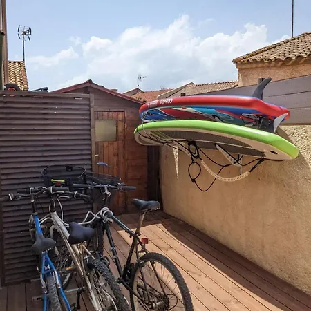 Valras-loc - Maison Bord De 2 Terrasses Daire
