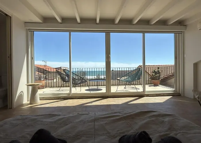 Valras-loc - Maison Bord De 2 Terrasses Apartamento Valras-Plage